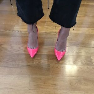 Sophia Webster Coco Neon Leather Pumps